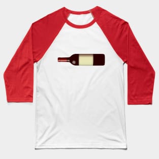 Merry Christmas Wine Bottle Baseball T-Shirt